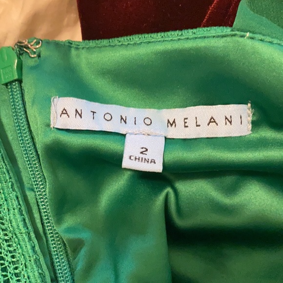 NWT Antonio Melani Green Dress - Picture 7 of 8